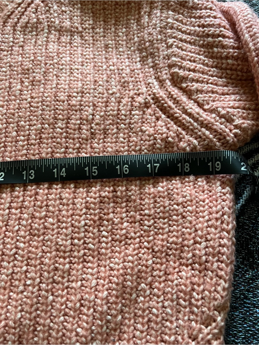 Faherty Ribbed Crewneck Sweater in Blush Pink - Picture 4 of 6